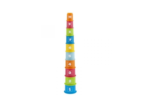 Vasos Apilables CHICCO 2 en 1 Eco (Edad Mínima: 6 - 36 Meses)