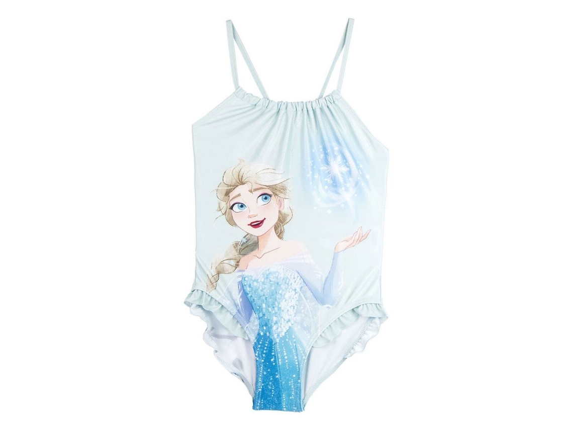 Bañador Niña Frozen Azul Claro (3 Años - Azul Claro)