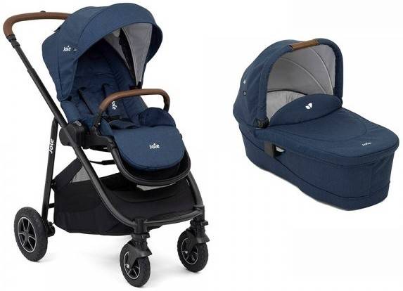 Bebé Joie Versatrax deep sea azul marino carrito ramble xl 65.5 112 92.4