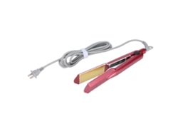 Plancha De Alisado De Pelo Profesional De Cerámica Impermeable Con Temperatura Constante Ajustable 110-240v Rojo Rosa