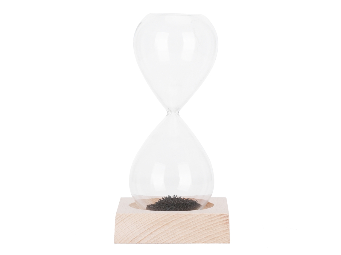 Reloj De Arena Magnético Con Base Para Decoración Del Hogar Y Regalo De Cumpleaños