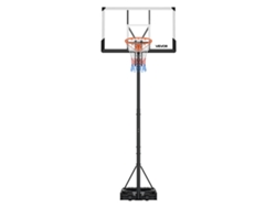 Canasta de baloncesto portátil con altura ajustable de 1,6 a 3,05 m para terrazas - Vevor