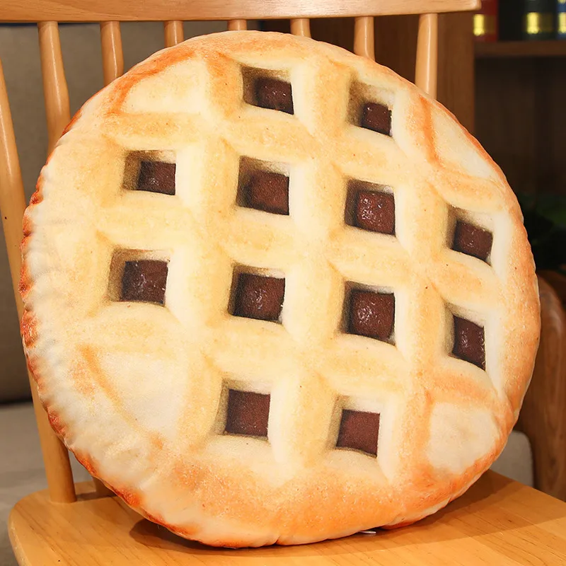 (galleta Rellena De Leche De 45 Cm) Almohada Para Adultos, Cojín, Cojín De Asiento, Cojín De Respaldo, Con Forma De Galleta.