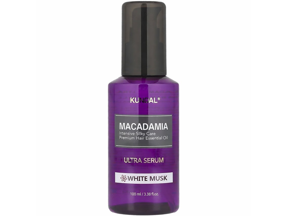 Kundal Macadamia Ultra Serum Capilar Almizcle Blanco 100 Ml