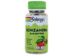 Schizandra 100 Cápsulas Vegetales SOLARAY