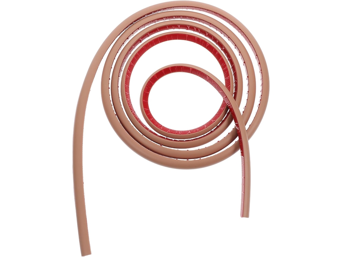 Moldura Semicircular Autoadhesiva De Pvc, Flexible, Por Metro, Tira De Acabado Para Suelos