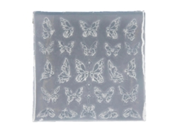Moldes 3D para uñas con variedad de diseños, plantillas, pegatinas, esténciles, herramientas y moldes para aficionados a las uñas y salones de belleza. Hengrongshen