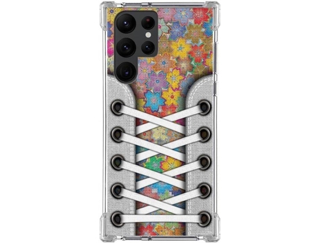 Carcasa Samsung Galaxy S22 Ultra 5G TUMUNDOSMARTPHONE Dibujos Antigolpes Zapatillas 05 Multicolor