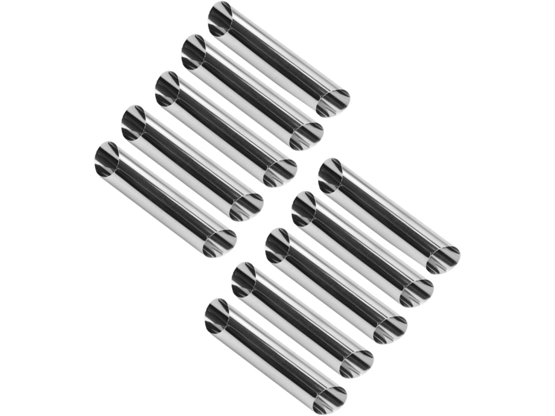 20 Piezas, Té, Alta Temperatura, Moldes De Acero Inoxidable Para Croissants (20 Unidades)