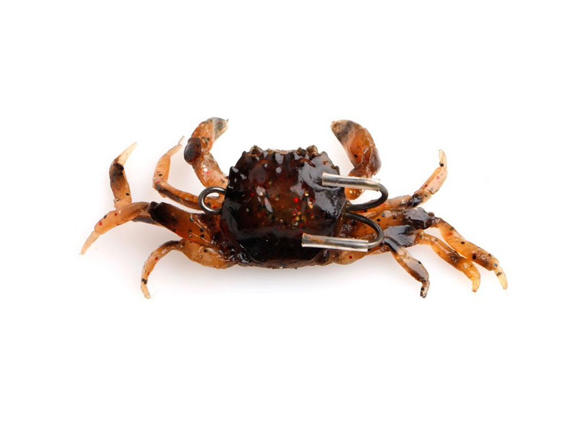 Isca Macia (caranguejo De Simulação 3d, Isca De Pesca Marítima Com Anzol) Todo Em Chinês