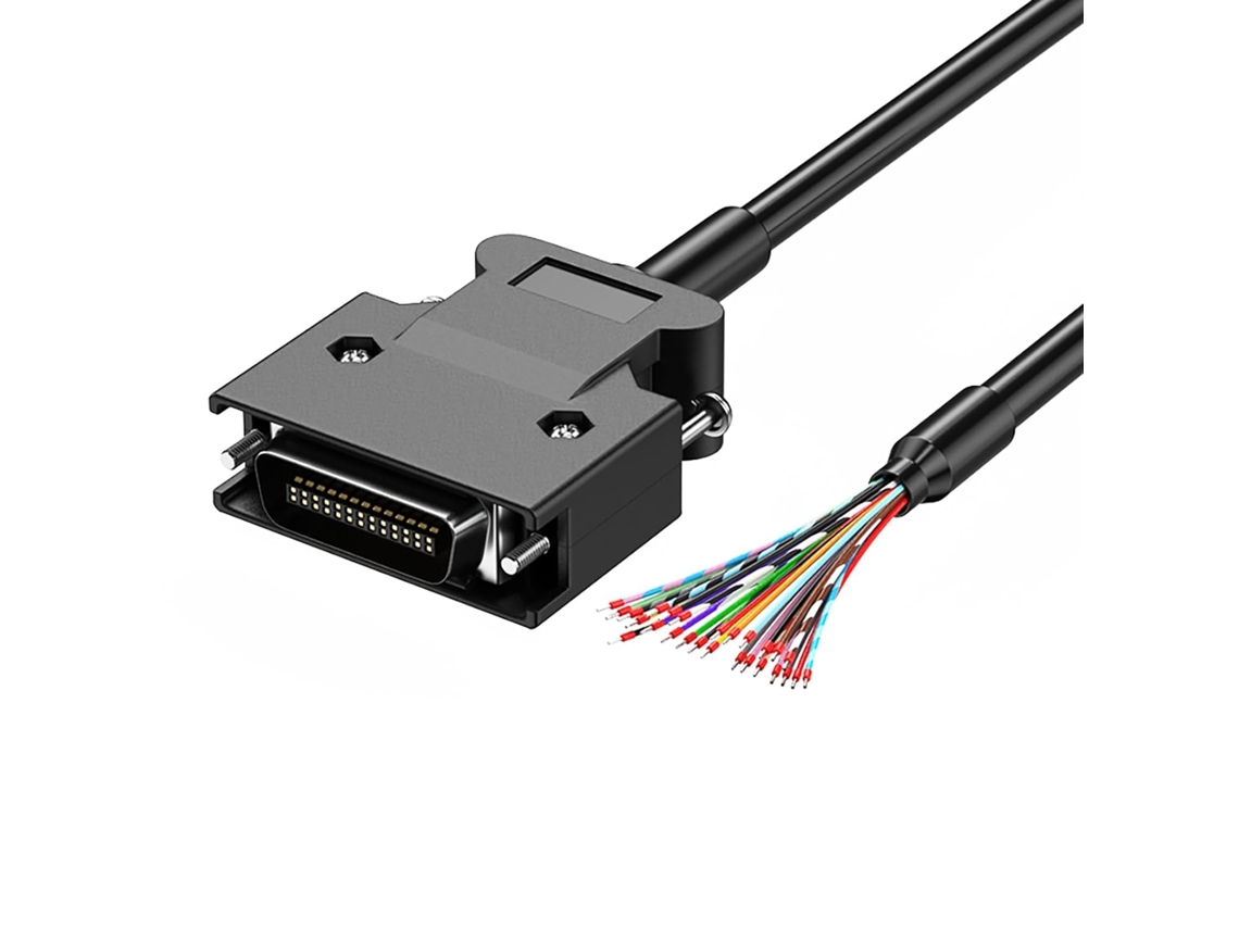 Conector De Crimpado/tornillo Para Cable De Datos Scsi De 28 Awg, Cabezal Cn14p