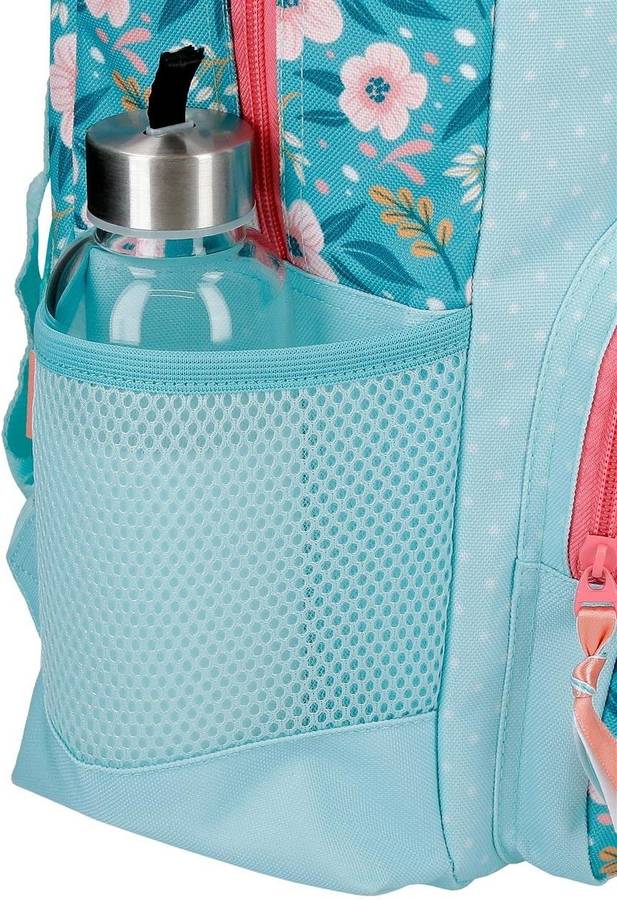 Mochila Escolar MOVOM Never Stop Dreaming Azul (23x28x10 cm)