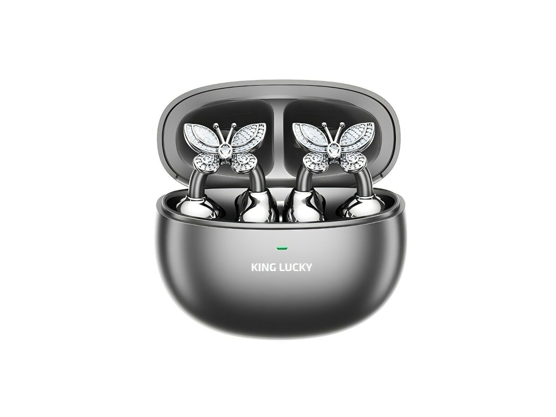 Pack Auriculares In Ear Bluetooth Y Pendientes Para Auriculares Kinglucky