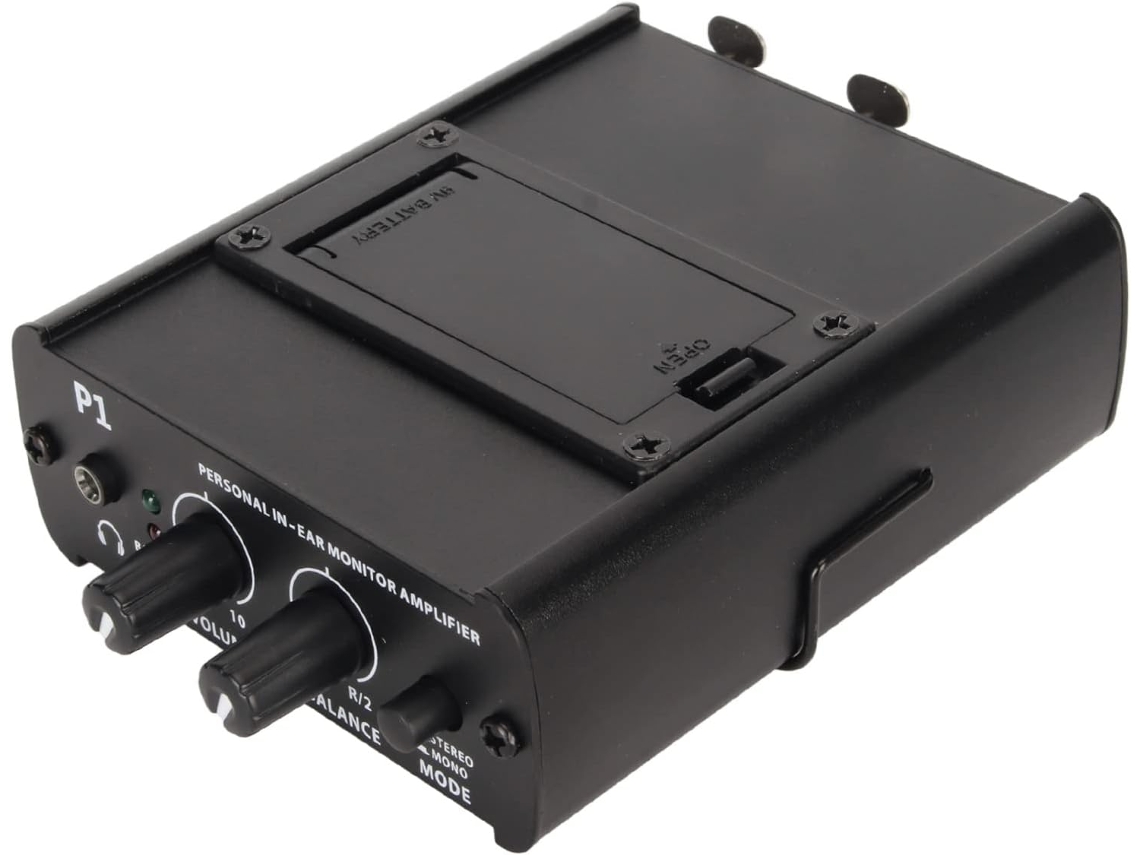 Amplificador profesional para monitorización de estudios, miniamplificador estéreo portátil con mezclador, Gokoco
