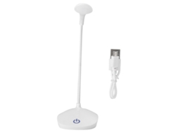 Lámpara de mesa portátil con luz dorada (recargable por USB, protección para los ojos)