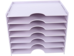 Caja Archivadora De Pvc Blanco, Gran Capacidad, Ligera Y Práctica.