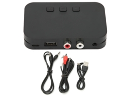Aetheria Adaptador inalámbrico NFC BT 5.0 Coche USB AUX RCA Receptor de Audio HiFi para música estéreo