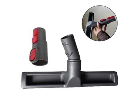 2 piezas para Dyson V7 V8 V10 accesorios para aspiradoras adaptador de cepillo de suelo ultrafino herramientas de Robot aspirador