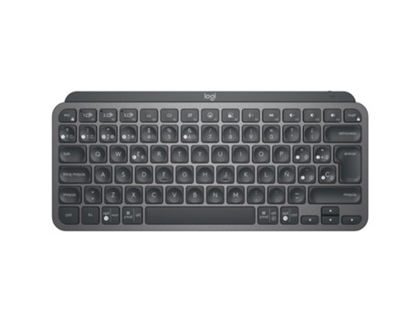 LOGITECH MX Keys Mini for Business teclado RF Wireless Bluetooth QWERTY Español Grafito