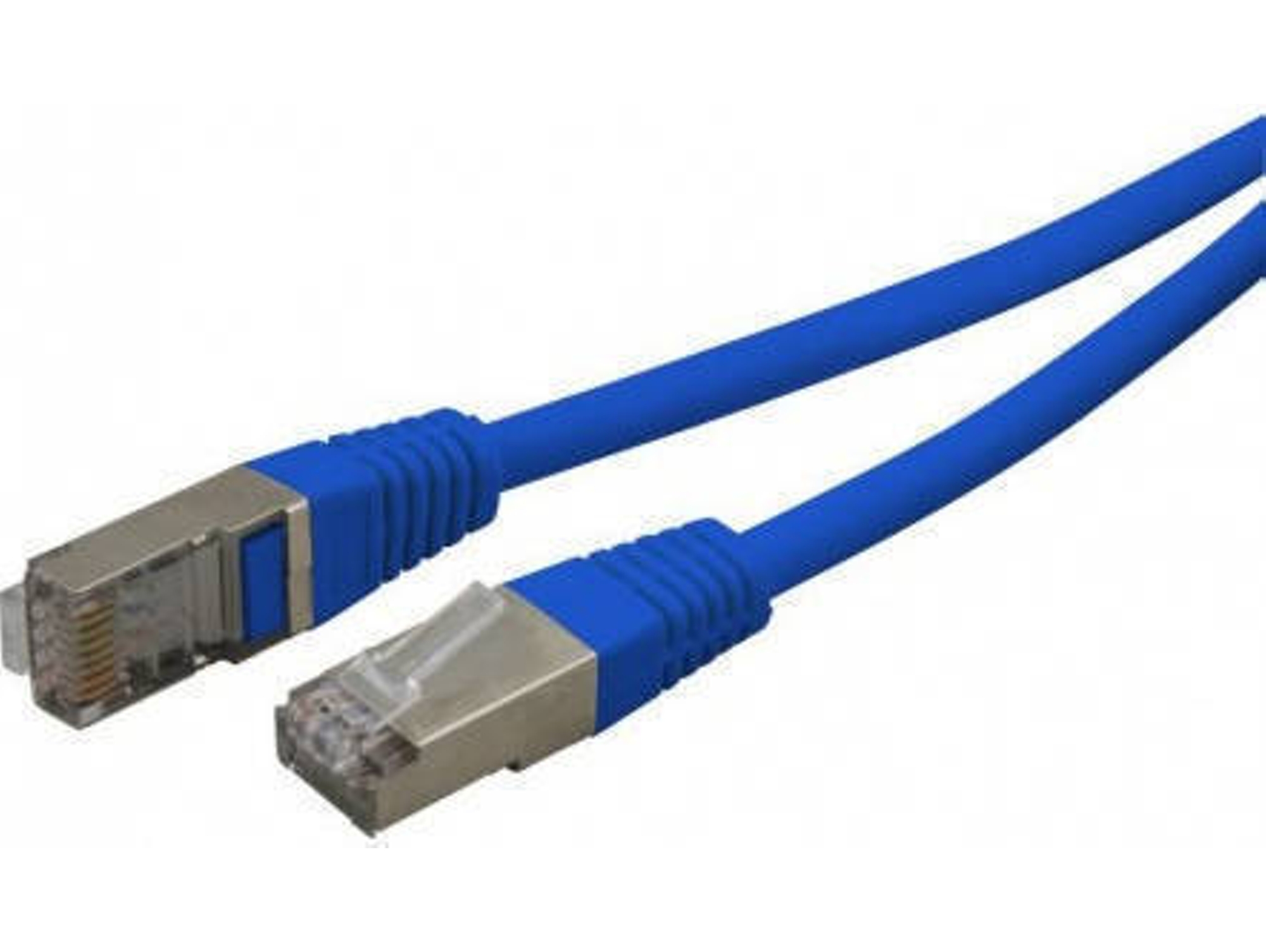 Cable de Red WAYTEX (RJ45 - 50 cm - Azul)