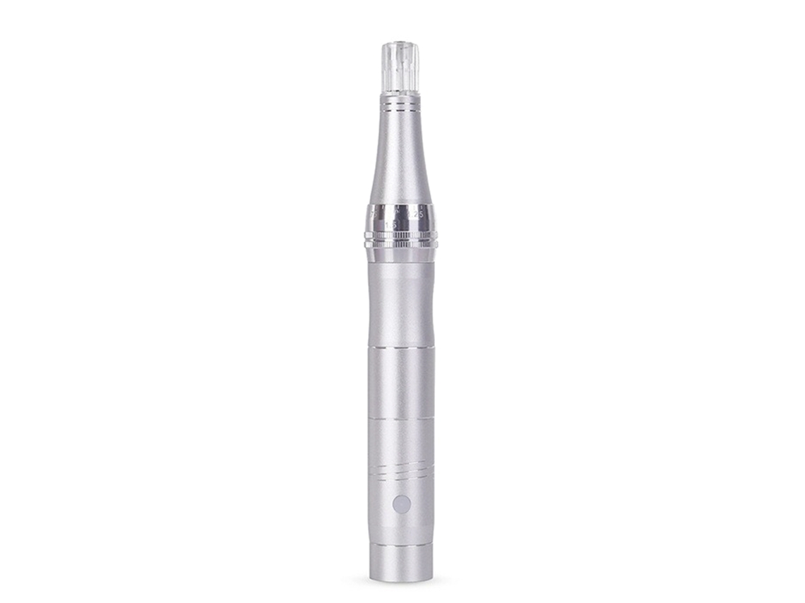Lápiz de microagujas para belleza facial, tres velocidades, batería recargable.