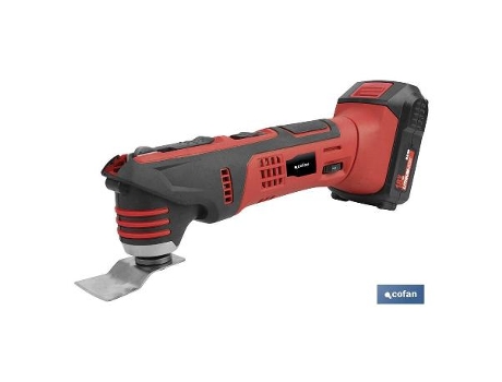 Multiherramienta a bateria li-ion 18v 15000rpm