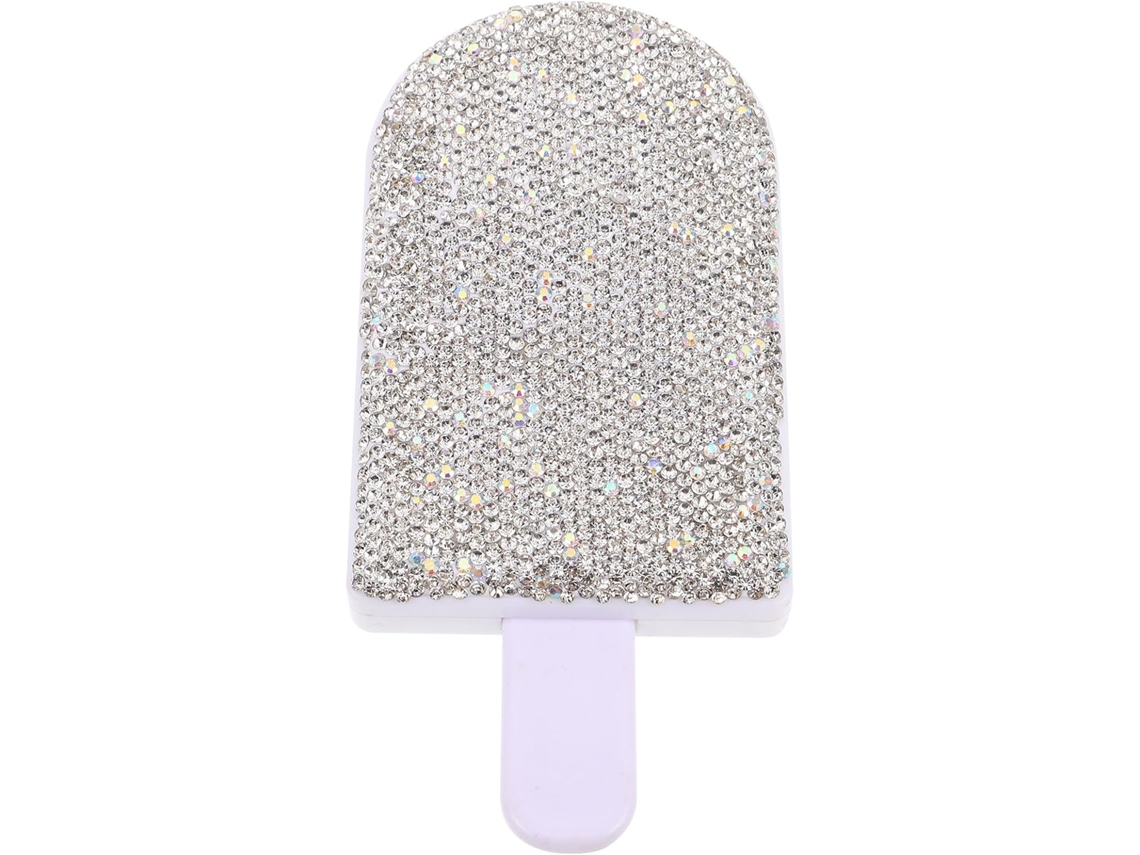 Miroir De Poche Compacto Décoré Pliable Para Maquillage Portátil Élégant Femmes Y Filles Accessoi...