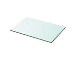 Estante de cristal transparente de 20 x 30 cm para decoración del hogar