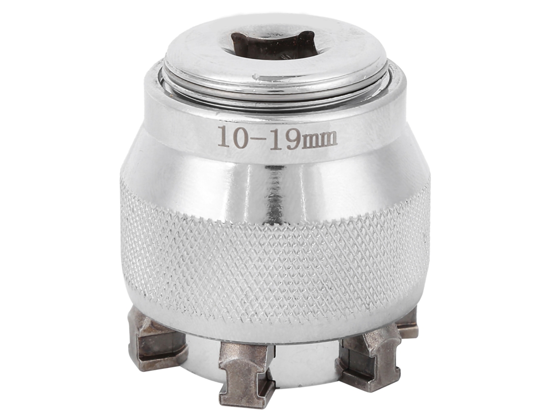 Adaptador De Cabeça De Chave Multifuncional 10‑19mm Para Chave De 3/8 Polegada