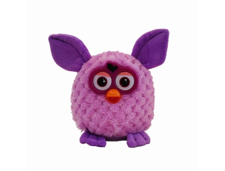 15Cm Mascotas Electrónicas Furby Que Habla Muñeca Interactiva de Peluche de Búho Púrpura