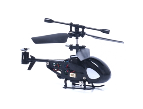 Mini Rc Volando Rc Helicóptero 2Ch Radio Teledirigido Aviones Teledirigidos Negro