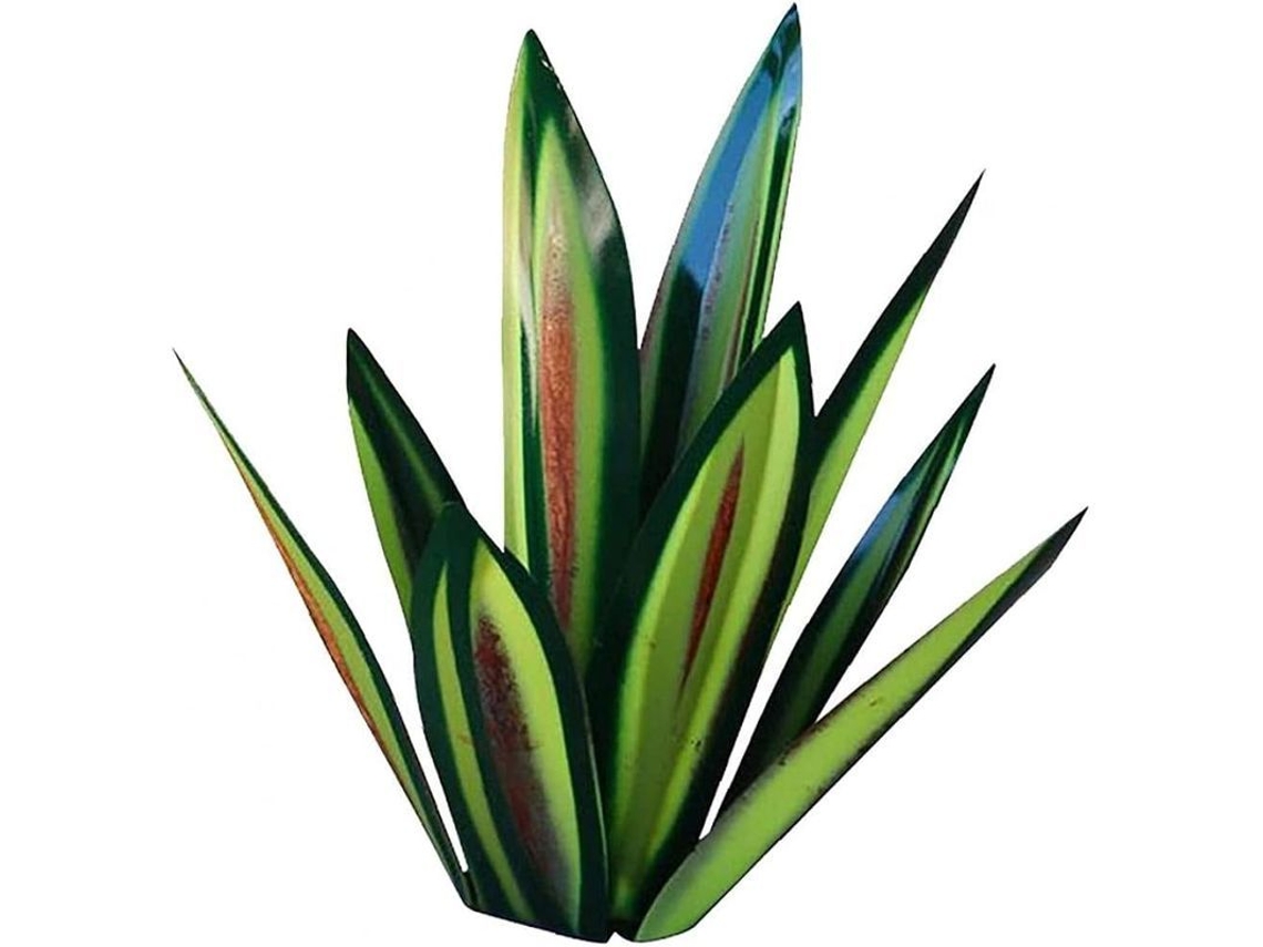 Escultura De Tequila De Metal En Hierro, Estatua, Decoración De Jardín, 35 Cm, Verde