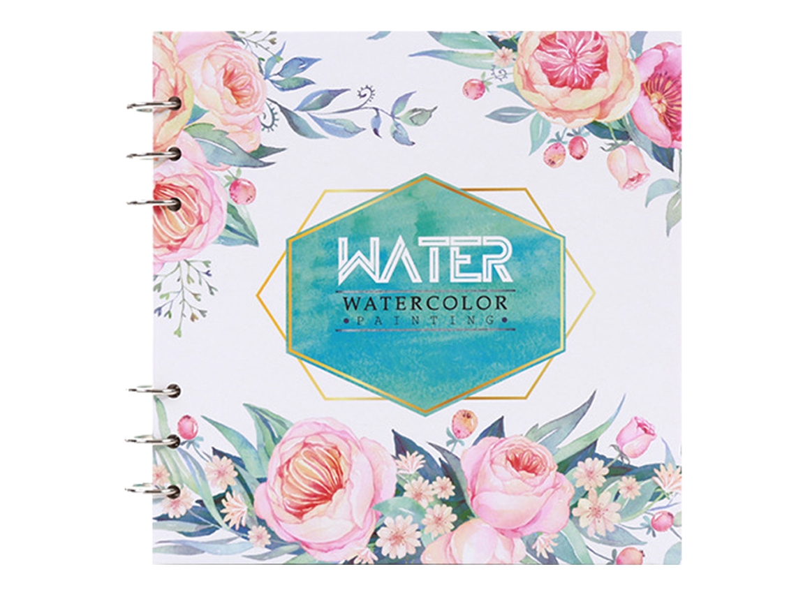 Cuaderno blanco de 20 hojas, tapa dura