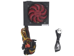 Fuente de alimentación para PC Baoj-2026novo de 600 W con disipador rojo