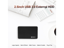 Disco duro externo de 2,5 pulgadas, USB 3.0, 2 TB, para portátiles, alta velocidad, Plug and Play.
