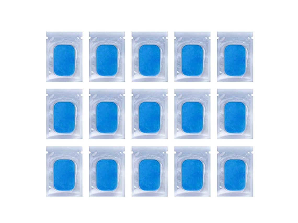 Yncm-30 Almohadillas De Gel Ems De Hidrogel Para Entrenamiento, Láminas De Gel De Repuesto Para Electroestimulador Muscular Abdominal.