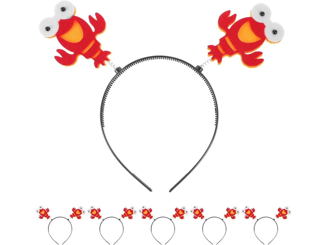 Lot De 8 Serrage-têtes Homard Décoratifs, Diademax Cosplay Ligeros Y Cómodos, Accessoires