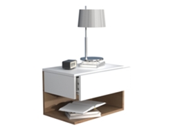Mesita de noche de madera de pared Usal XL 45cm Vcm