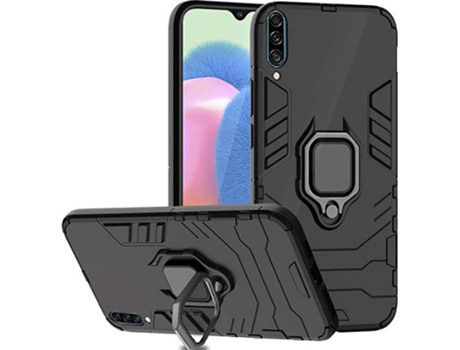 Carcasa Samsung Galaxy A30S G4M Protección Militar Magnética Negro