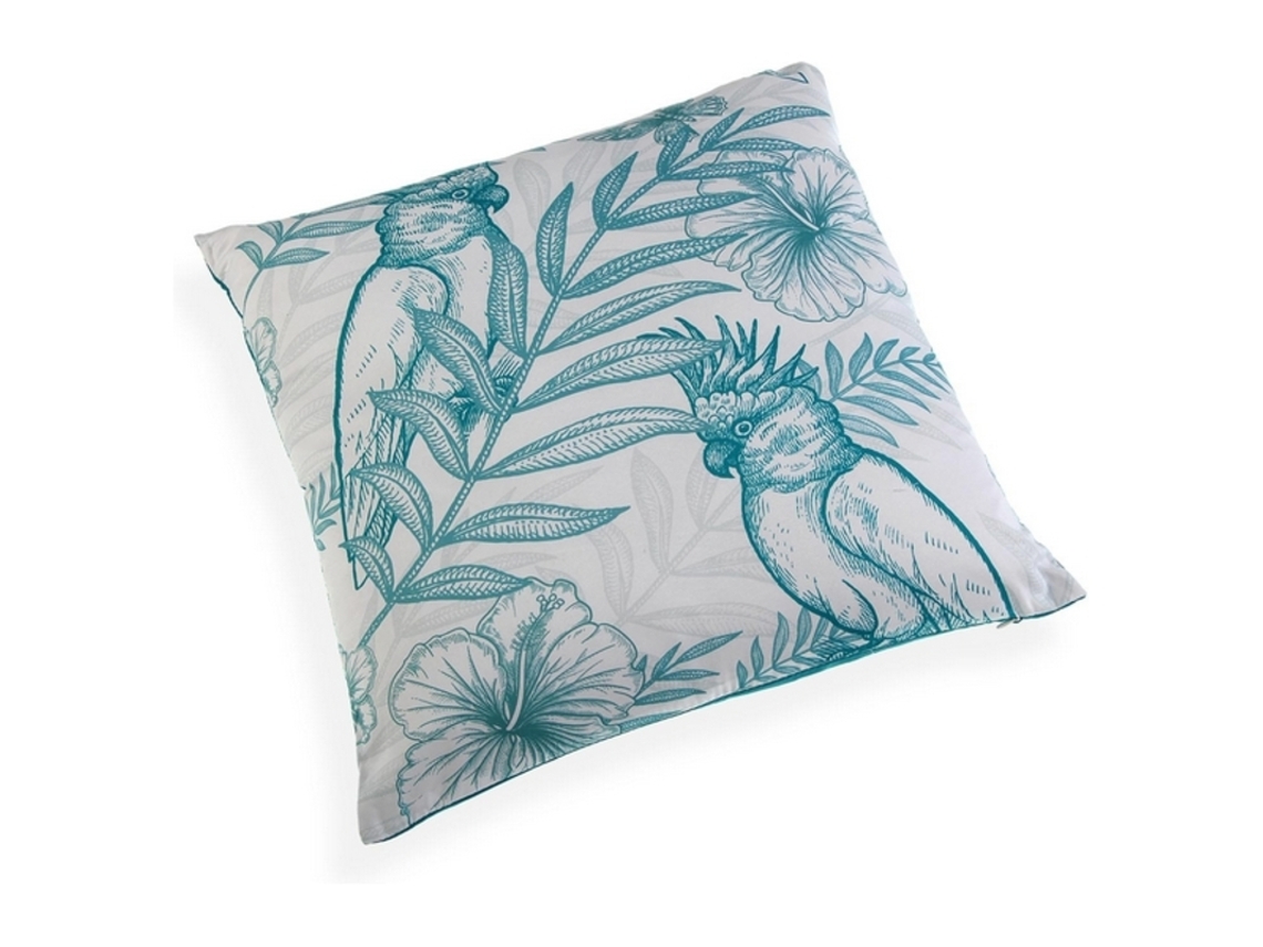 Almohada Decorativa VERSA (Azul - Poliéster - 45 x 45 cm)