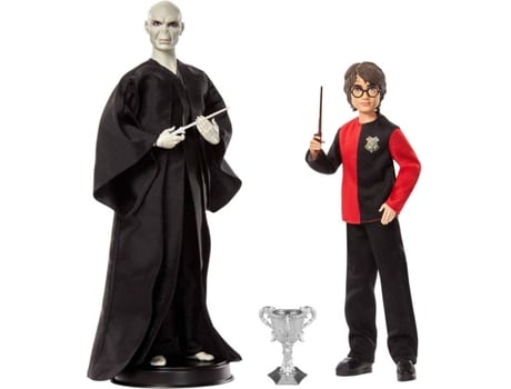 Figura de Acción HARRY POTTER Pack De 2 Harry Potter Voldemort/Harry Potter (4Lb) (8 x 34,5 x 2,49 cm)