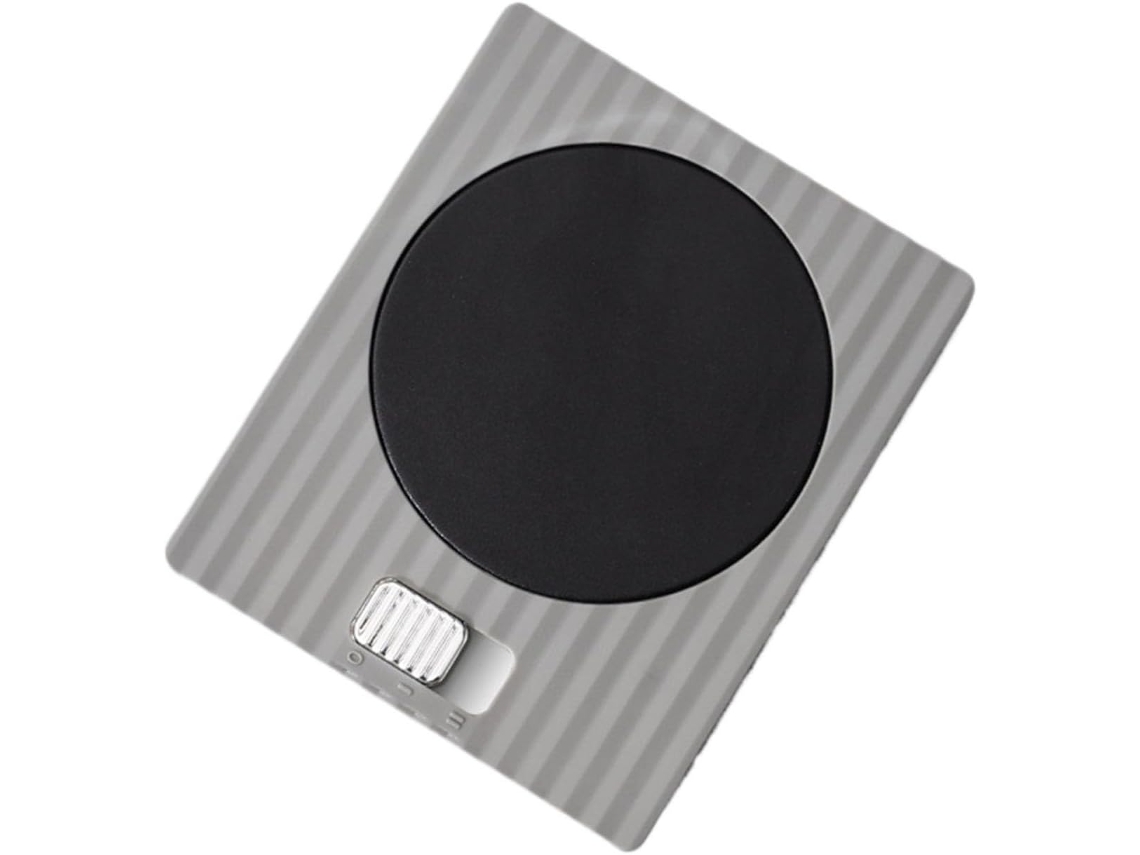 Calentador de tazas Digitallab con 2 configuraciones de temperatura (gris)