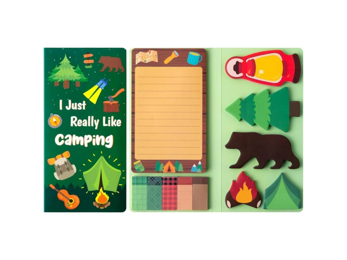 Juego de notas adhesivas Eifson Notepad con 550 hojas (bosque)