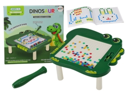 Pizarra magnética educativa de dinosaurios, almohadilla de escritorio, rompecabezas, verde B.active