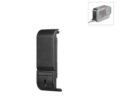 Tapadera lateral para GoPro Hero 10/9 INF de la puerta de carga de la batería