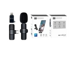 Adaptador Universal Negro De Usb-c A Lightning Para Micrófono Inalámbrico