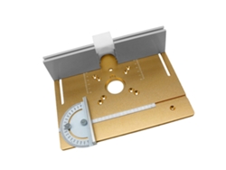 Placa De Inserción De Mesa Para Fresadora De Aluminio De 3 Piezas, Tablero Abatible, Herramienta Auxiliar Para Carpintería, 240x200 Mm
