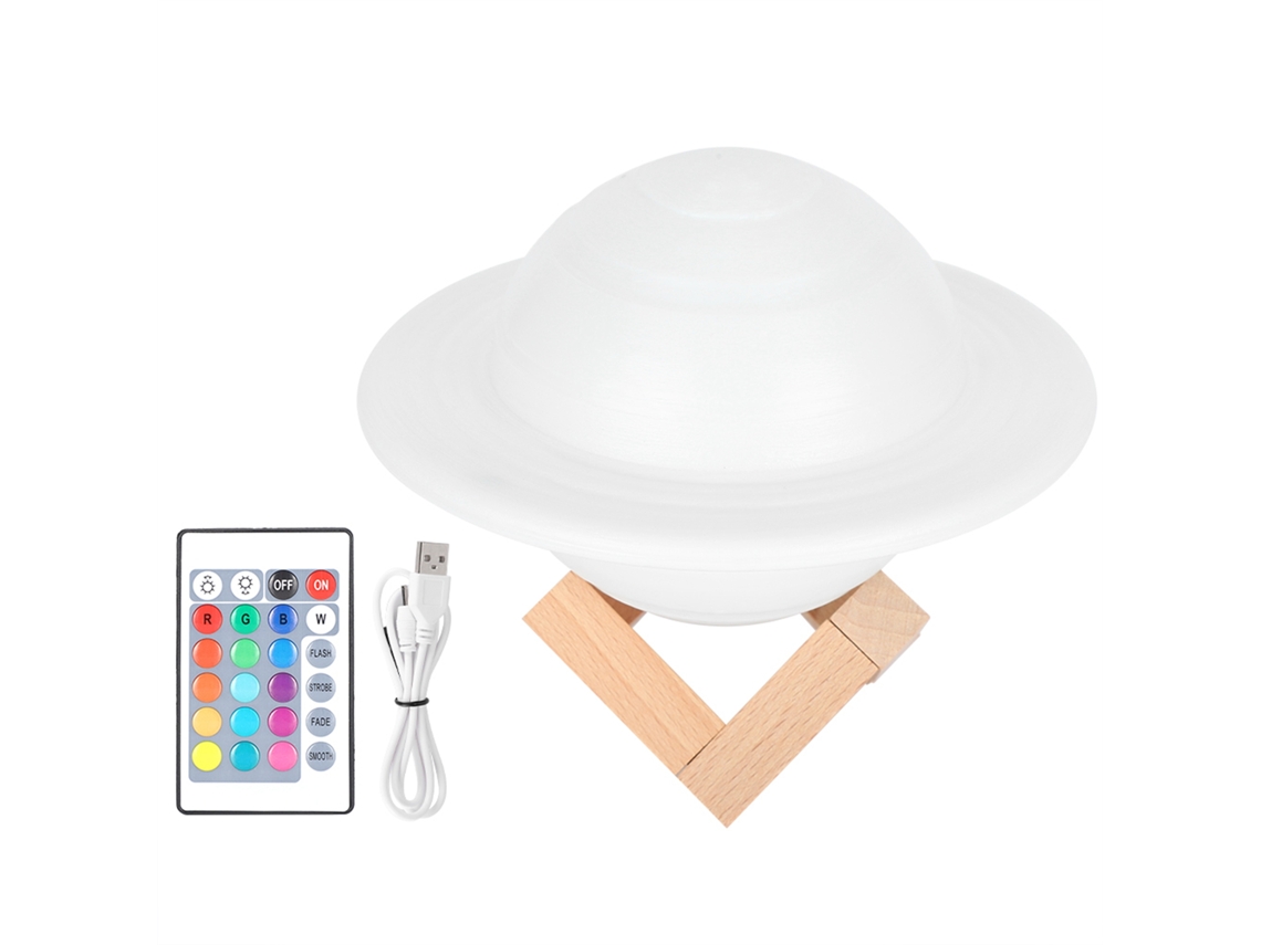 Lámpara de mesa decorativa RGB USB con control remoto