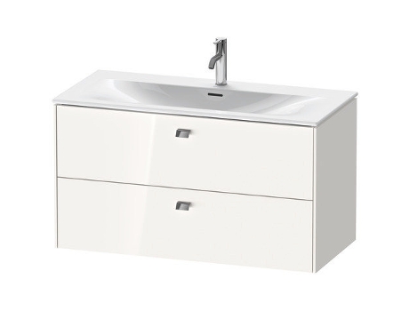 Mueble DURAVIT Brioso bajo lavabo montado en la pared 102,0 x 47,9 cm 2 cajones incl. recorte de sifón y delantal para lavabo Viu 234410