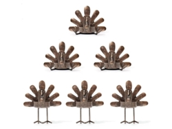 Portavelas De Pavo, Para Colocar Sentado O De Pie, Estilo Decorativo De Acción De Gracias Para La Cocina, Hhg